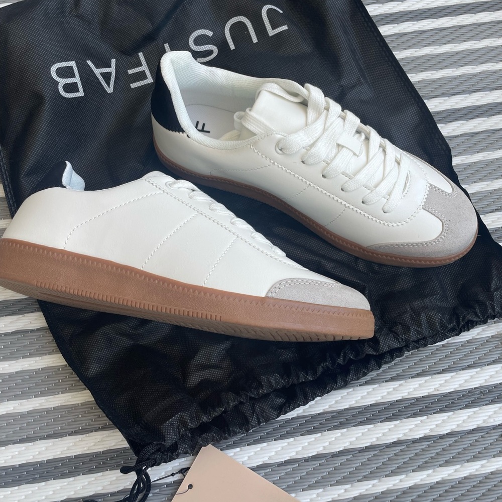 Just Fab sneakers. New with tags. Never worn.